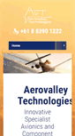 Mobile Screenshot of aerovalleytechnologies.com